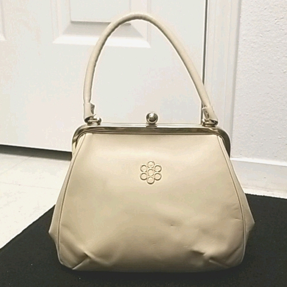 VINTAGE 1960's leather frame bag EXCELLENT Condition